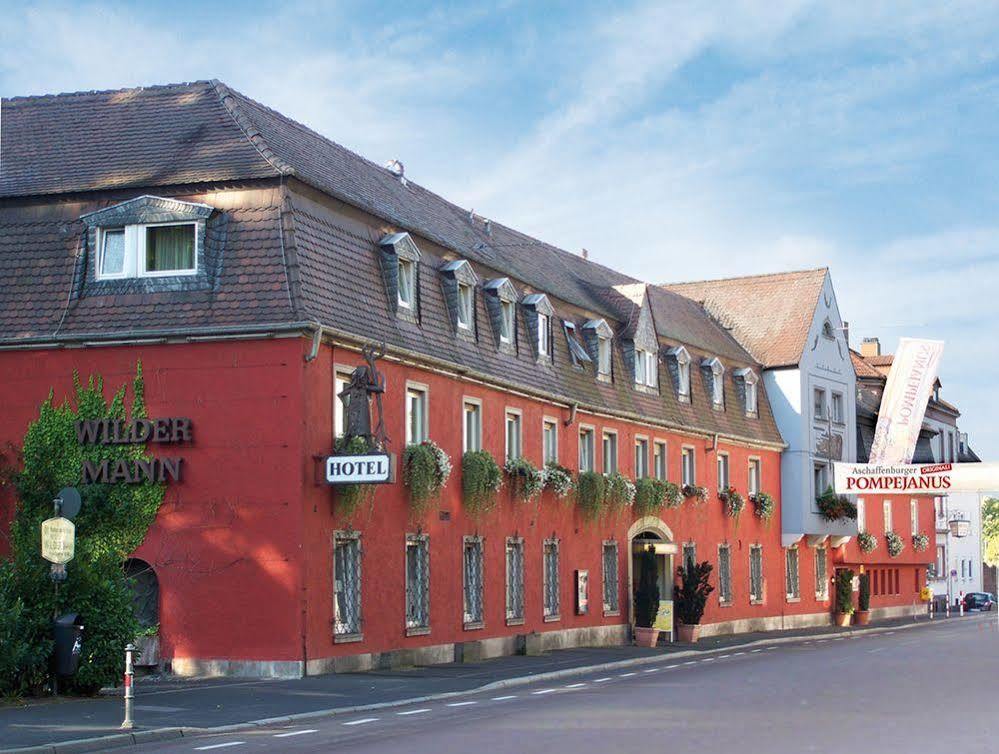 Hotel Wilder Mann Aschaffenburg Exteriör bild